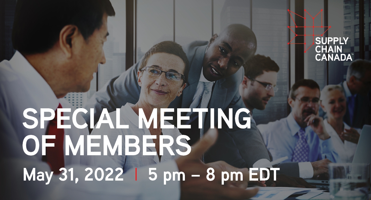 Special Members Meeting - May 2022